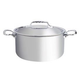 Gryde med låg, Affinity-serien fra De Buyer, Ø20 cm